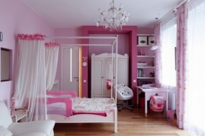pink-Barbie-kids-bedroom-plans-588x391
